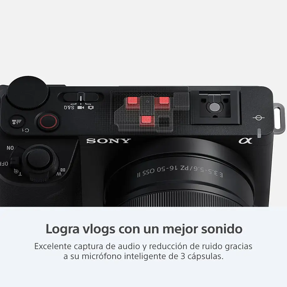 Sony ZV-E10 II Cámara Para Vlogs (Sin Lente)  - ZV-E10M2/BQ E38  14