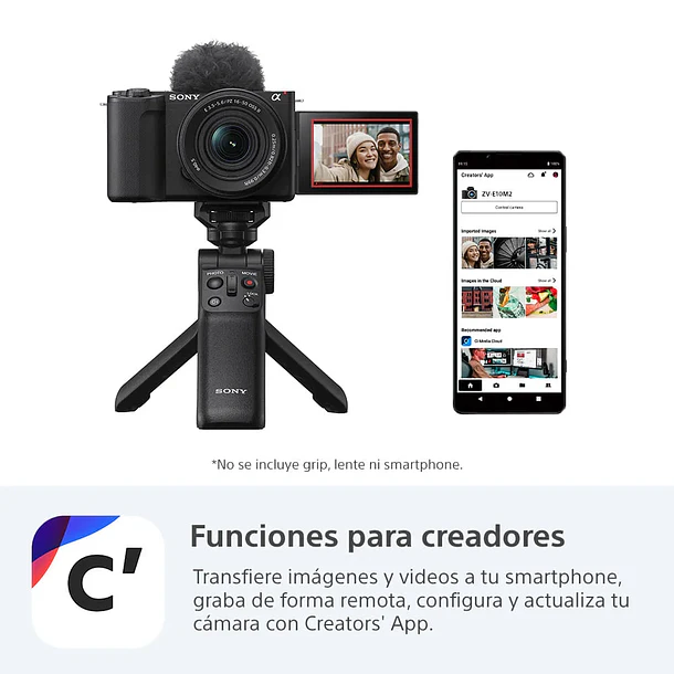 Sony ZV-E10 II Cámara Para Vlogs (Sin Lente)  - ZV-E10M2/BQ E38  18
