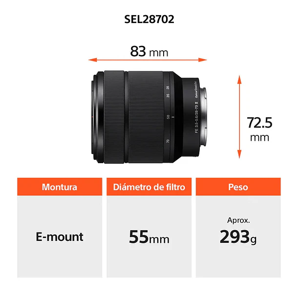 Sony A7 IV Cámara Full-Frame Con Lente 28-70 F3.5-5.6mm OSS II - ILCE-7M4M/BQE38  4