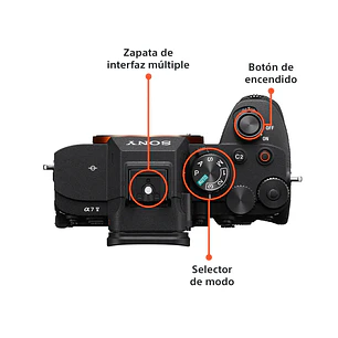 Sony A7 V Cámara Híbrida Full-Frame (Sin Lente) -  ILCE-7M5 E38