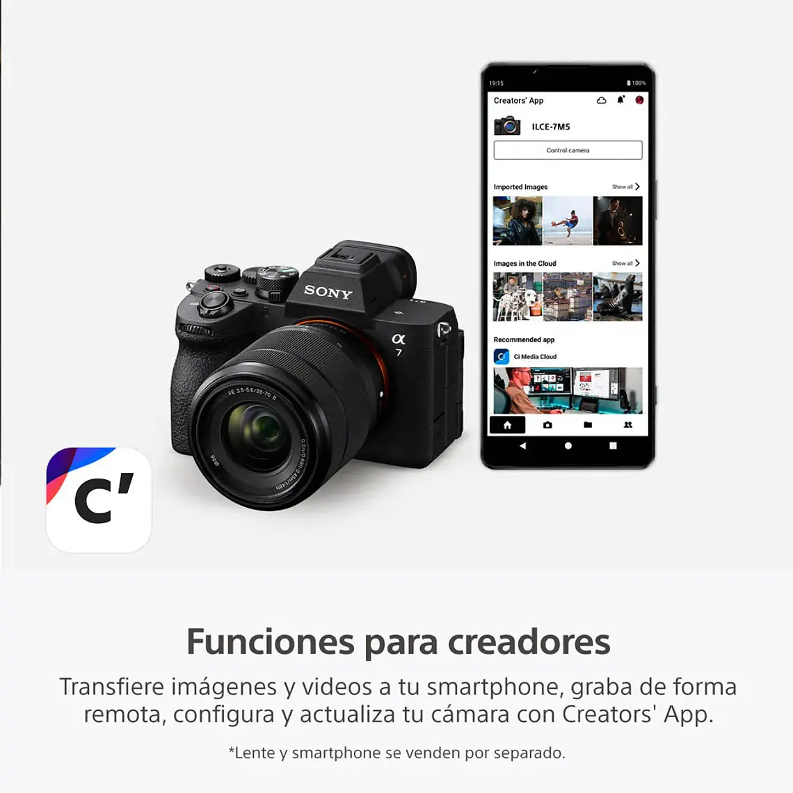 Sony A7 V Cámara Híbrida Full-Frame (Sin Lente) -  ILCE-7M5 E38 13