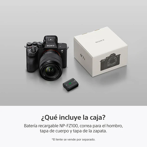 Sony A7 V Cámara Híbrida Full-Frame (Sin Lente) -  ILCE-7M5 E38 14