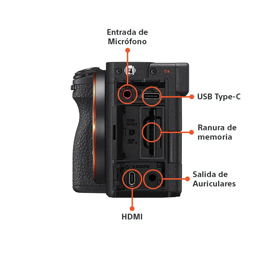 Sony A7 CR Cámara Mirrorless 61 MP (Sin Lente) - ILCE-7CR E38  Color Negro 3