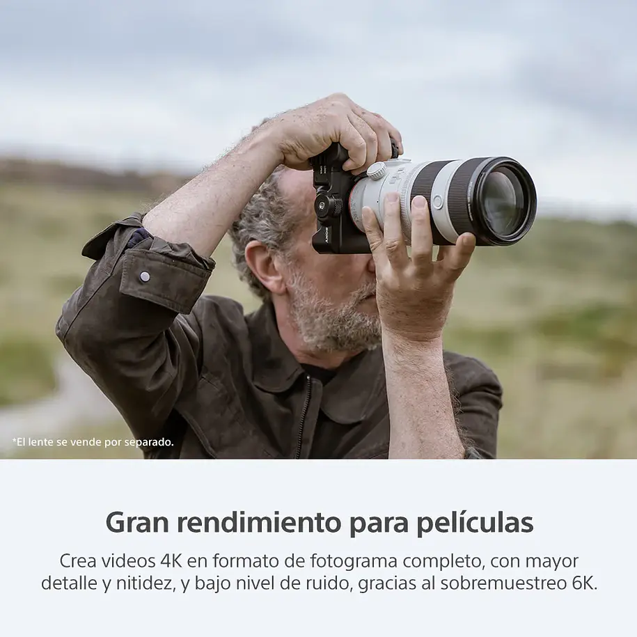 Sony A7 CR Cámara Mirrorless 61 MP (Sin Lente) - ILCE-7CR E38  Color Negro 14