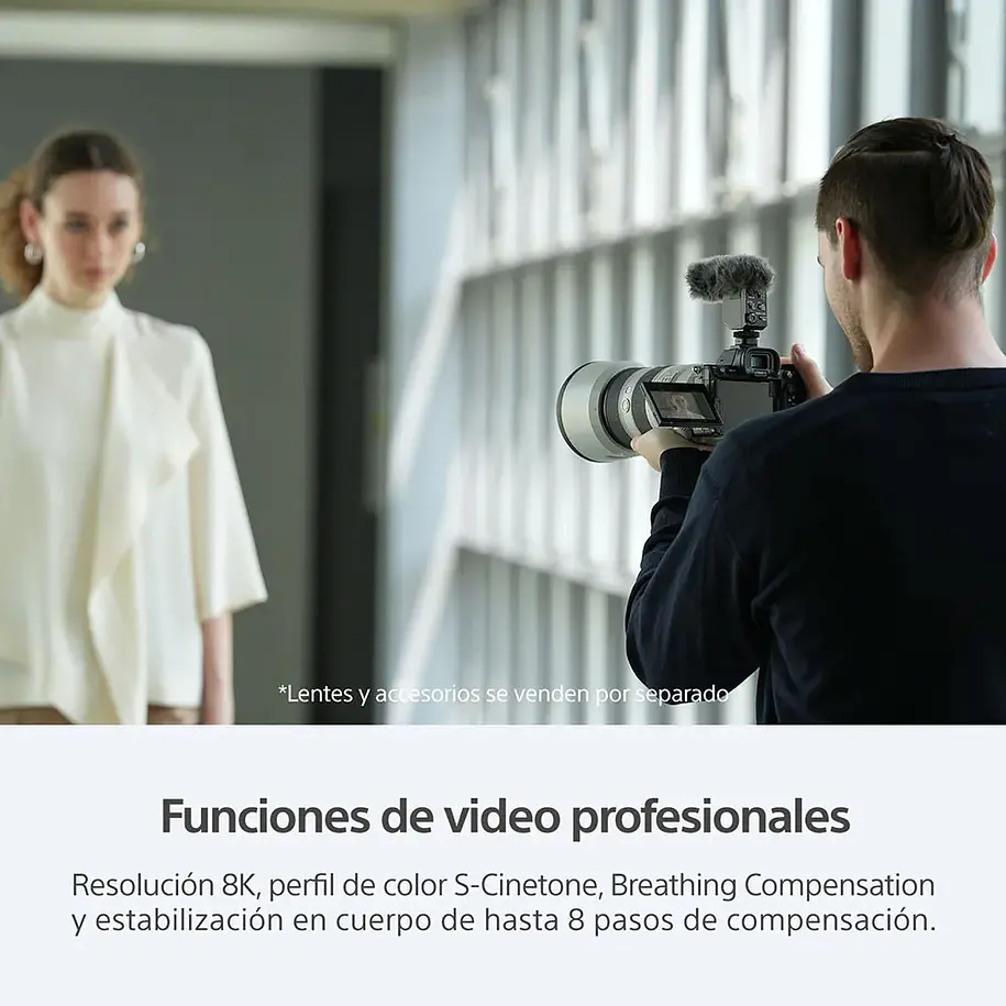 Sony A7R V Cámara de Alta Resolución Full Frame (solo cuerpo) - ILCE-7RM5 E38  8