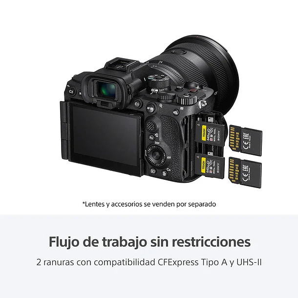 Sony A7R V Cámara de Alta Resolución Full Frame (solo cuerpo) - ILCE-7RM5 E38  10