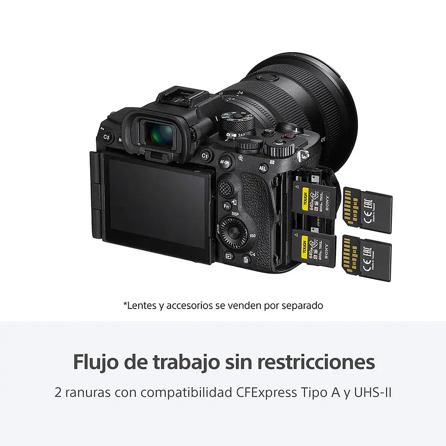 Sony A7R V Cámara de Alta Resolución Full Frame (solo cuerpo) - ILCE-7RM5 E38  10