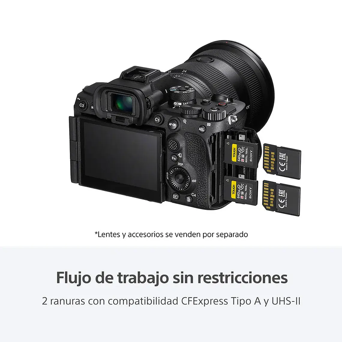 Sony A7R V Cámara de Alta Resolución Full Frame (solo cuerpo) - ILCE-7RM5 E38  10