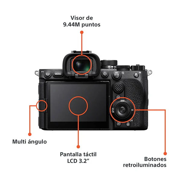 Sony A7R VI Cámara de Alta Resolución Full Frame - ILCE7RM6B.E38  5