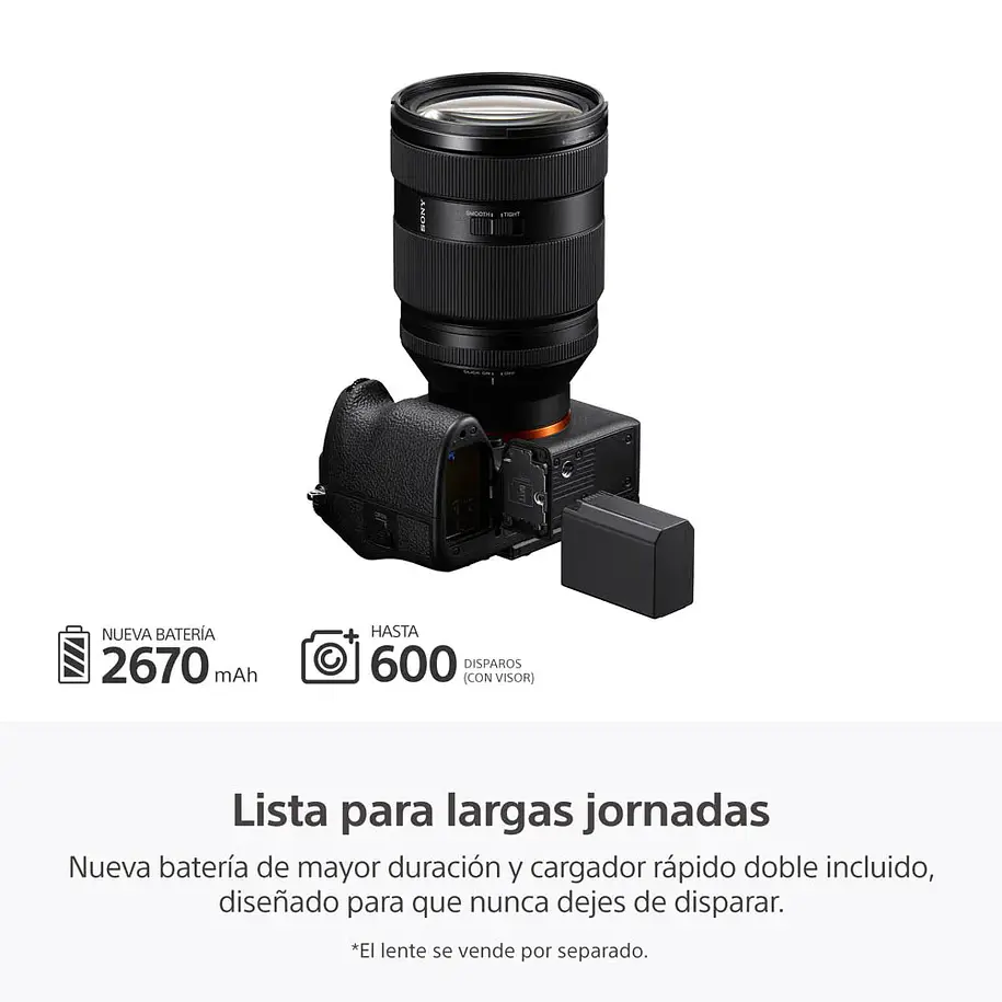 Sony A7R VI Cámara de Alta Resolución Full Frame - ILCE7RM6B.E38  18