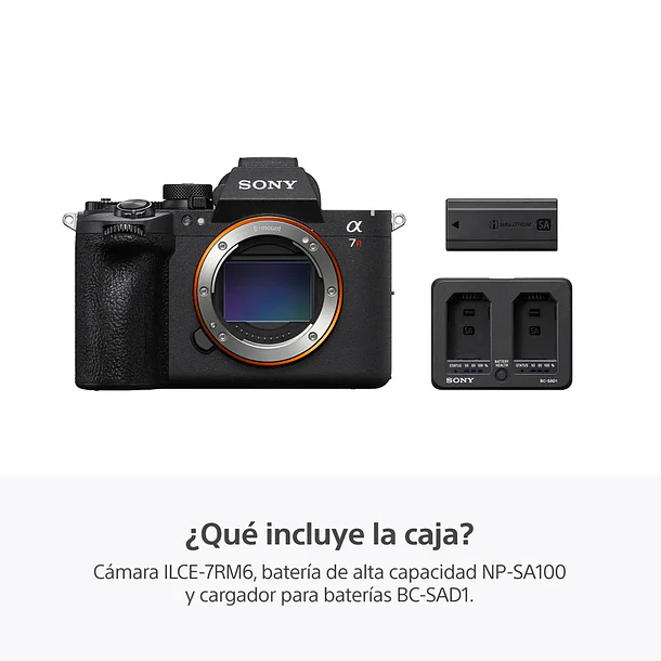 Sony A7R VI Cámara de Alta Resolución Full Frame - ILCE7RM6B.E38  20
