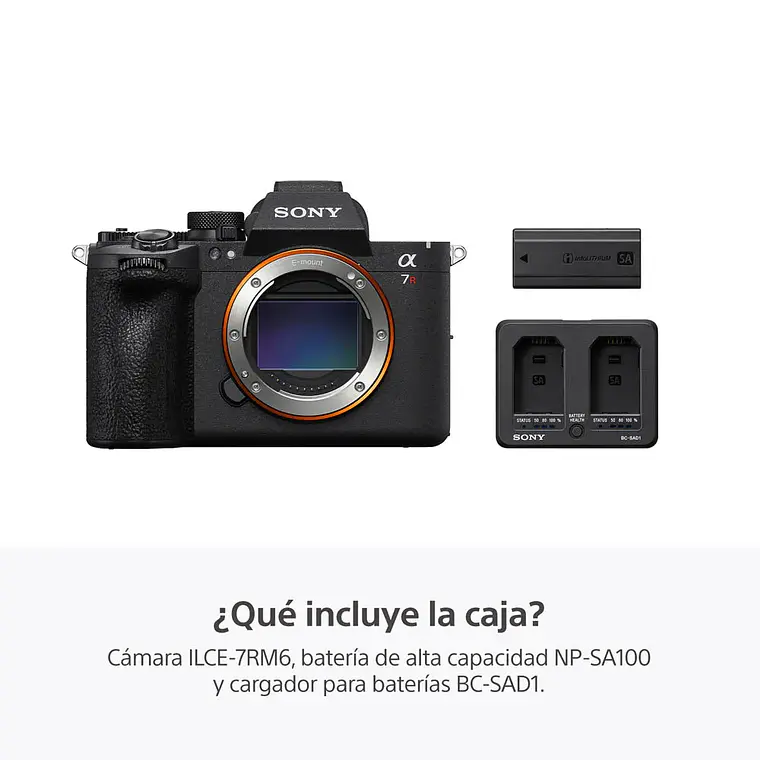 Sony A7R VI Cámara de Alta Resolución Full Frame - ILCE7RM6B.E38  20