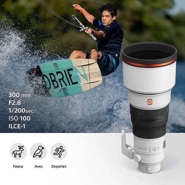 Sony FE 300mm F2.8 GM OSS Lente Teleobjetivo Full Frame - SEL300F28GM 13