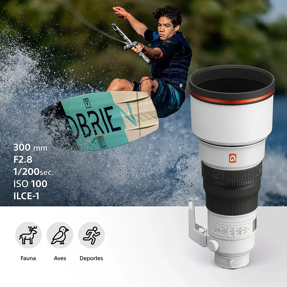 Sony FE 300mm F2.8 GM OSS Lente Teleobjetivo Full Frame - SEL300F28GM 13