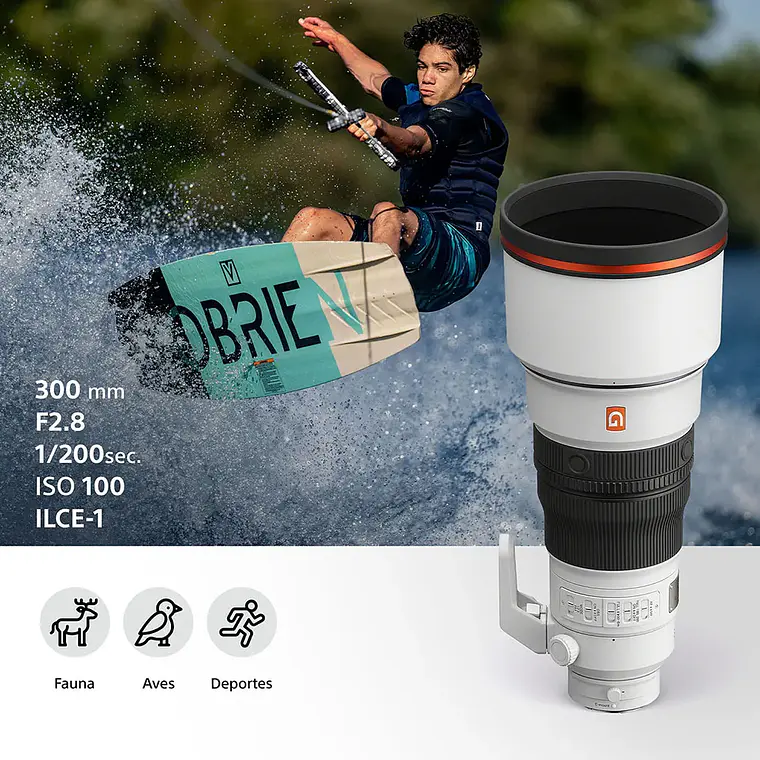 Sony FE 300mm F2.8 GM OSS Lente Teleobjetivo Full Frame - SEL300F28GM 13
