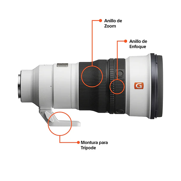 Sony FE 300mm F2.8 GM OSS Lente Teleobjetivo Full Frame - SEL300F28GM 5