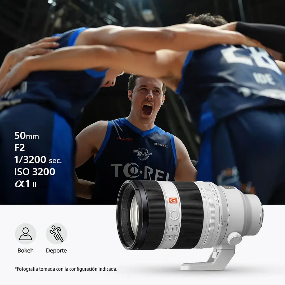 Sony FE de 50-150 mm F2 GM Lente Normal a Semi Teleobjetivo – SEL50150GM.SOLA 6