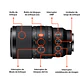 Sony FE 100 mm F2.8 Macro GM OSS Lente Semi Teleobjetivo - SEL100M28GM.SOLA  - Miniatura 7