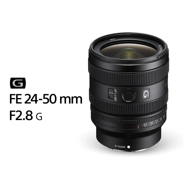 Sony FE 24-50 mm F2.8 G Lente Zoom Angular – Normal - SEL2450G.SOLA  2