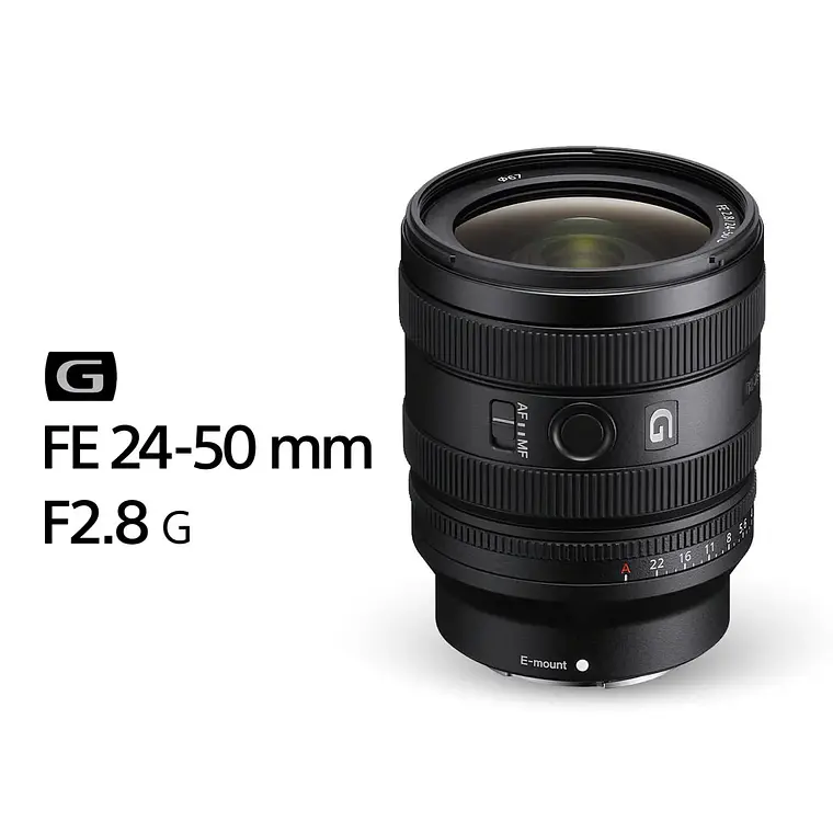 Sony FE 24-50 mm F2.8 G Lente Zoom Angular – Normal - SEL2450G.SOLA  2