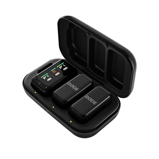 Rode Wireless Micro Micrófono Inalámbrico Doble Pro System Para Cámaras y Dispositivos Móviles, 2.4 GHz 1