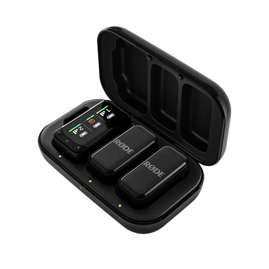 Rode Wireless Micro Micrófono Inalámbrico Doble Pro System Para Cámaras y Dispositivos Móviles, 2.4 GHz 1