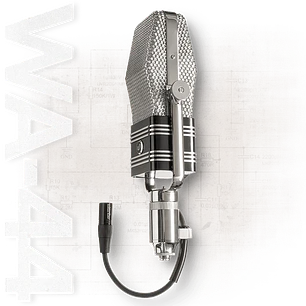 Warm Audio WA44 - Micrófono a cinta, con Warm Lifter