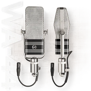 Warm Audio WA44 - Micrófono a cinta, con Warm Lifter