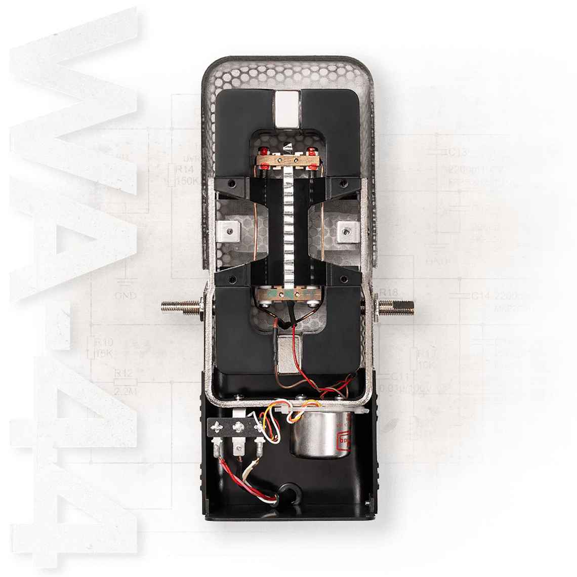 Warm Audio WA44 - Micrófono a cinta, con Warm Lifter 4