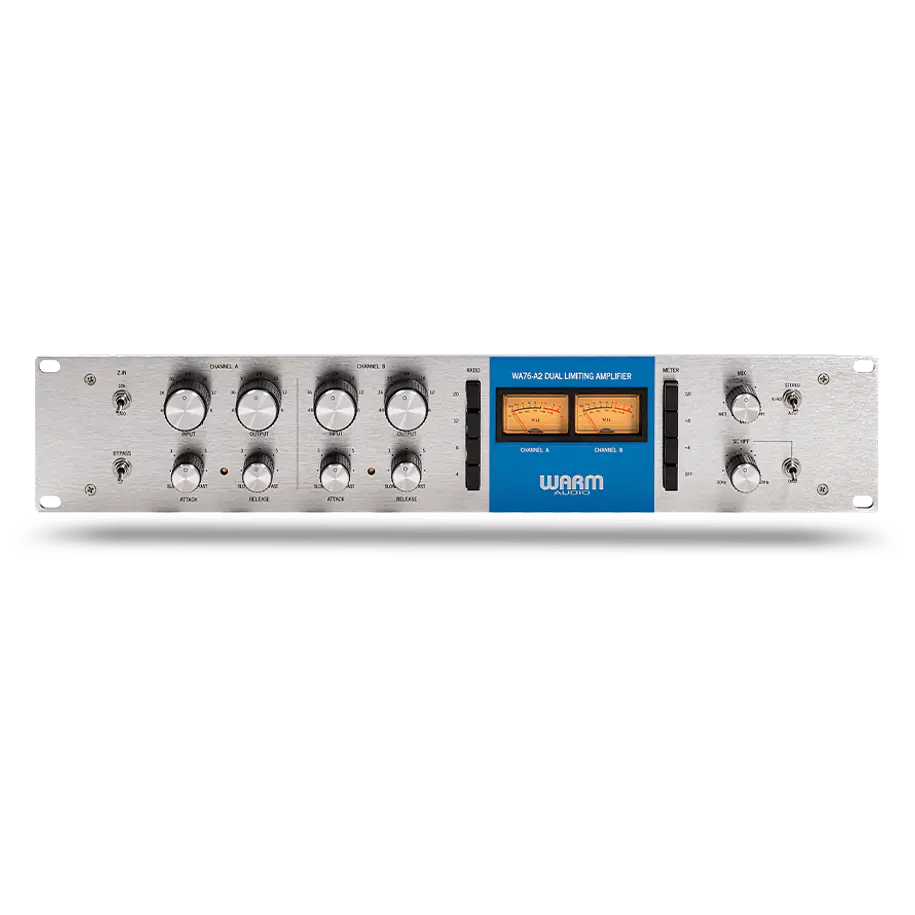Warm Audio WA76-A2 Compresor FET discreto de doble canal con sonido vintage 1