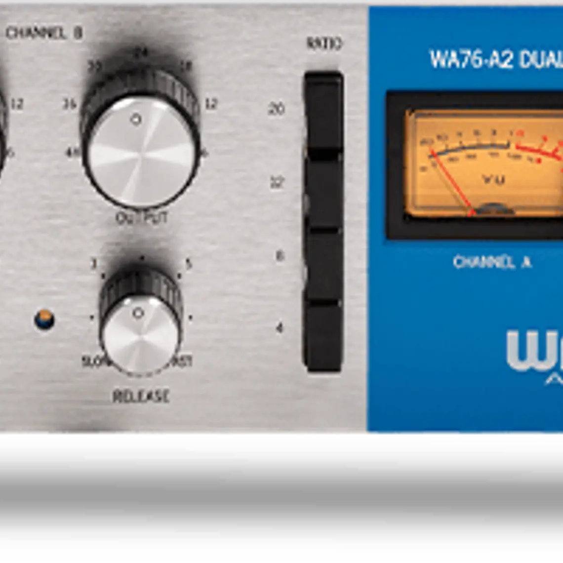 Warm Audio WA76-A2 Compresor FET discreto de doble canal con sonido vintage 1