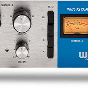 Warm Audio WA76-A2 Compresor FET discreto de doble canal con sonido vintage