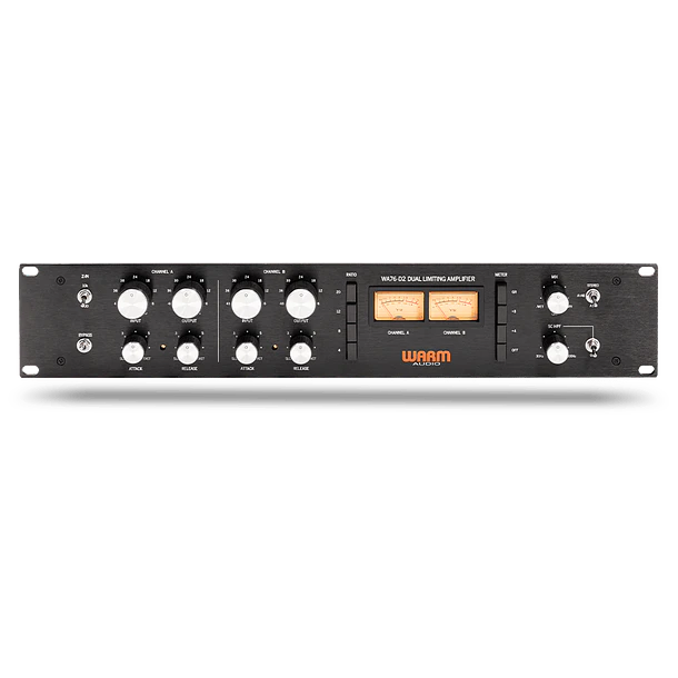 Warm Audio WA76-D2 Compresor FET discreto de ganancia limpia de doble canal 1