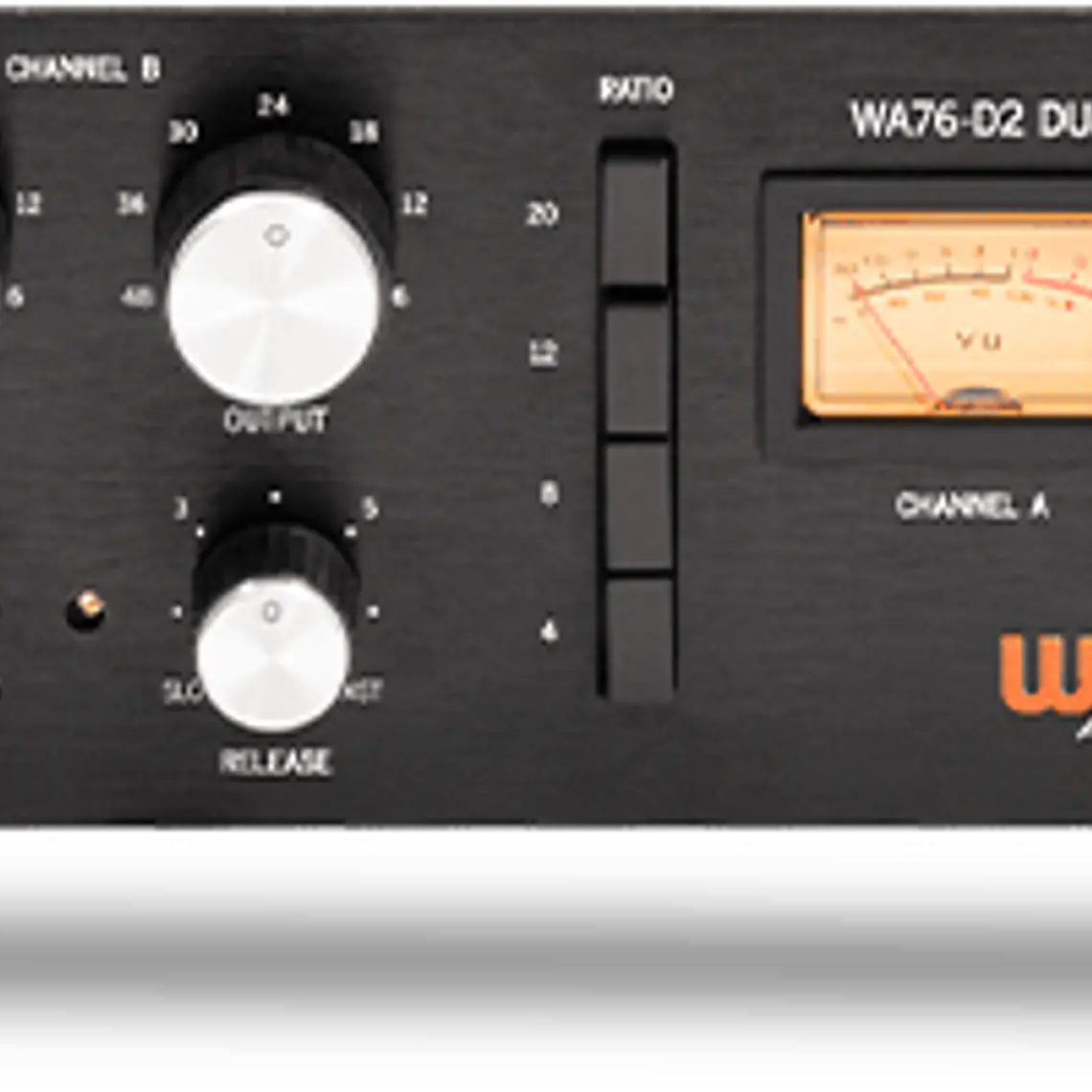Warm Audio WA76-D2 Compresor FET discreto de ganancia limpia de doble canal 1