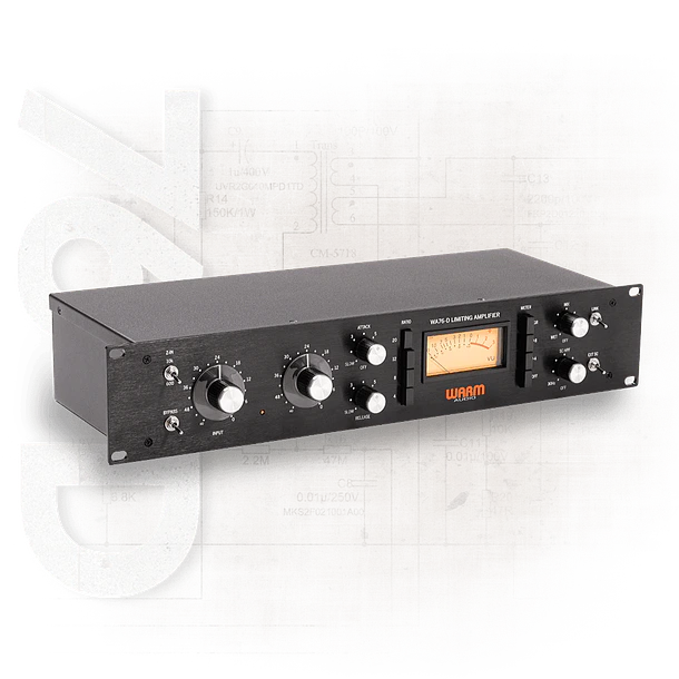 Warm Audio WA76-D2 Compresor FET discreto de ganancia limpia de doble canal 2