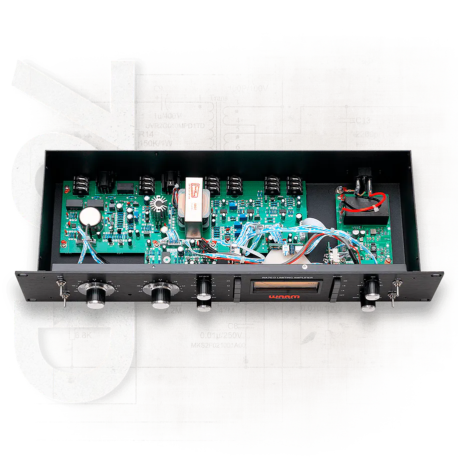 Warm Audio WA76-D2 Compresor FET discreto de ganancia limpia de doble canal 4