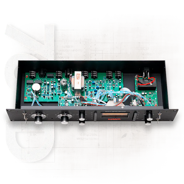 Warm Audio WA76-D2 Compresor FET discreto de ganancia limpia de doble canal 4