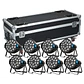 Big Dipper Maleta Con 8 Focos Par Led RGBW de 180W Cada Uno   - Miniatura 1