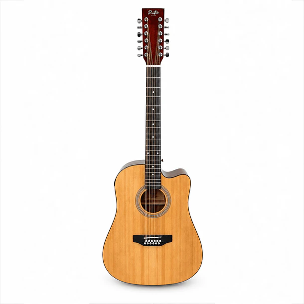 Dustin AF8A8CE12 – Guitarra electroacústica de 12 cuerdas 1