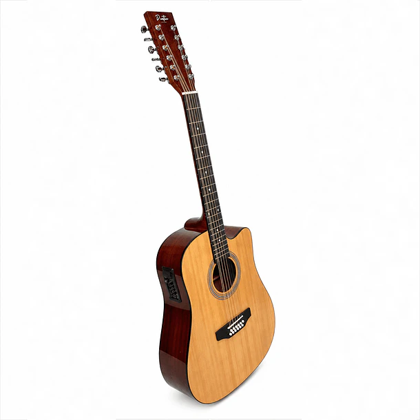 Dustin AF8A8CE12 – Guitarra electroacústica de 12 cuerdas 2