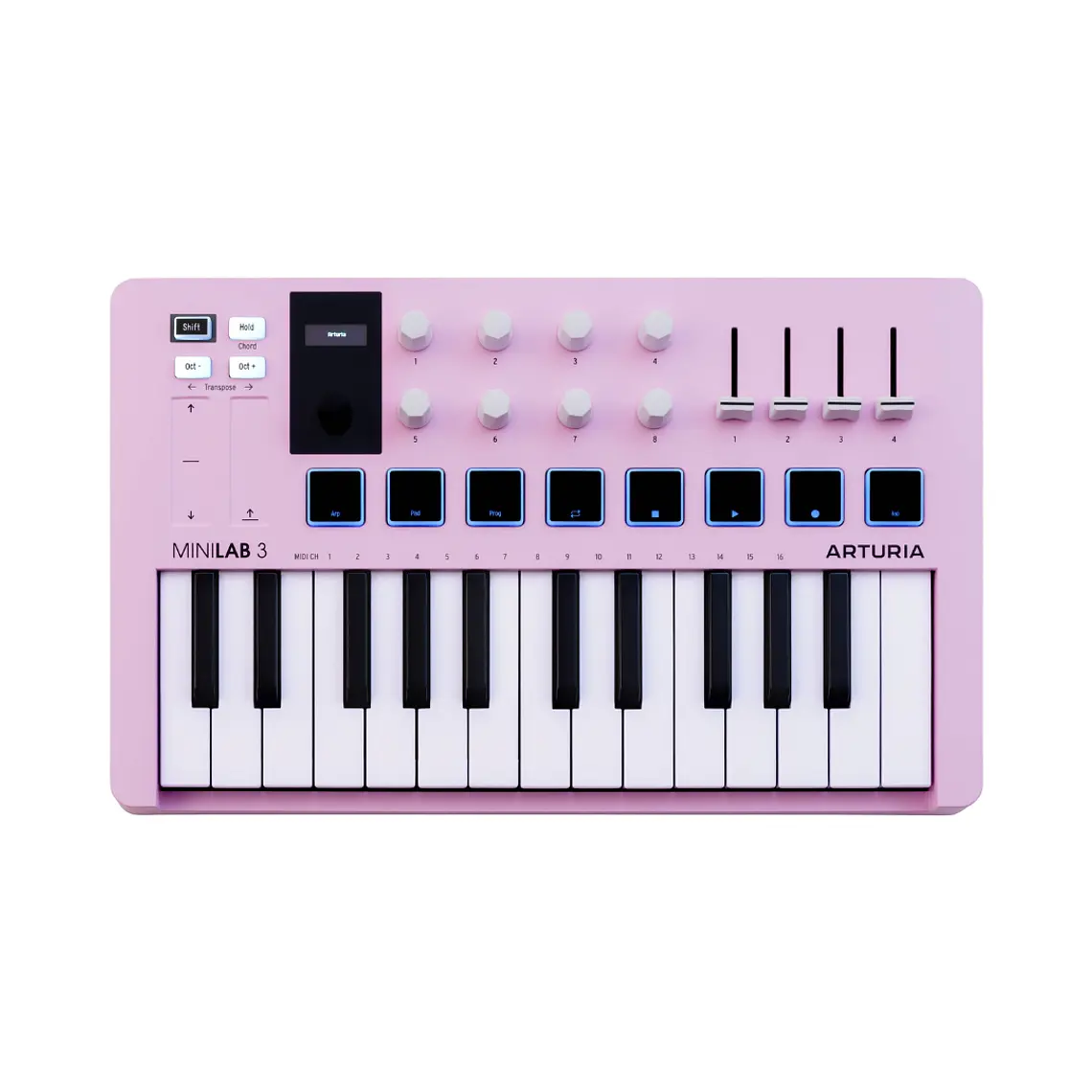 Arturia Minilab 3 Rose Quartz - Controlador MIDI Edicion limitada 1