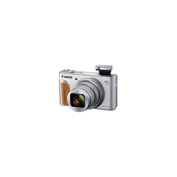 Canon PowerShot SX740 HS Plata Cámara Con Gran Zoom 40X 3