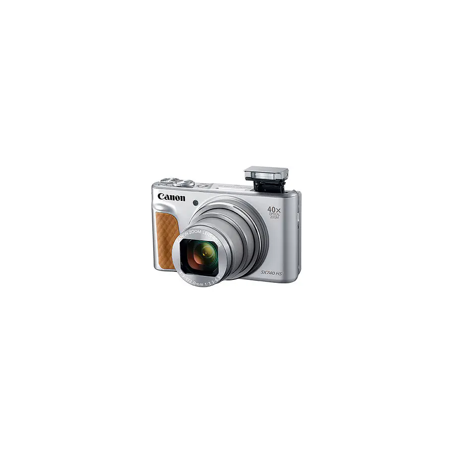 Canon PowerShot SX740 HS Plata Cámara Con Gran Zoom 40X 3
