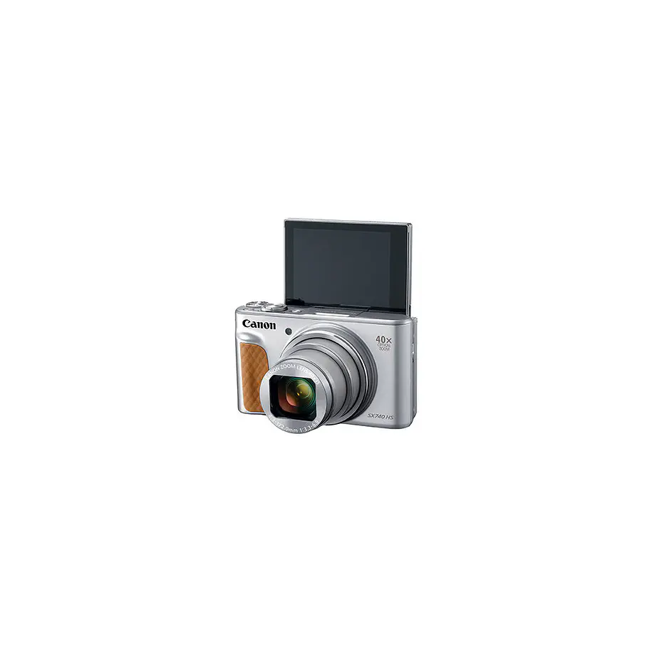 Canon PowerShot SX740 HS Plata Cámara Con Gran Zoom 40X 4