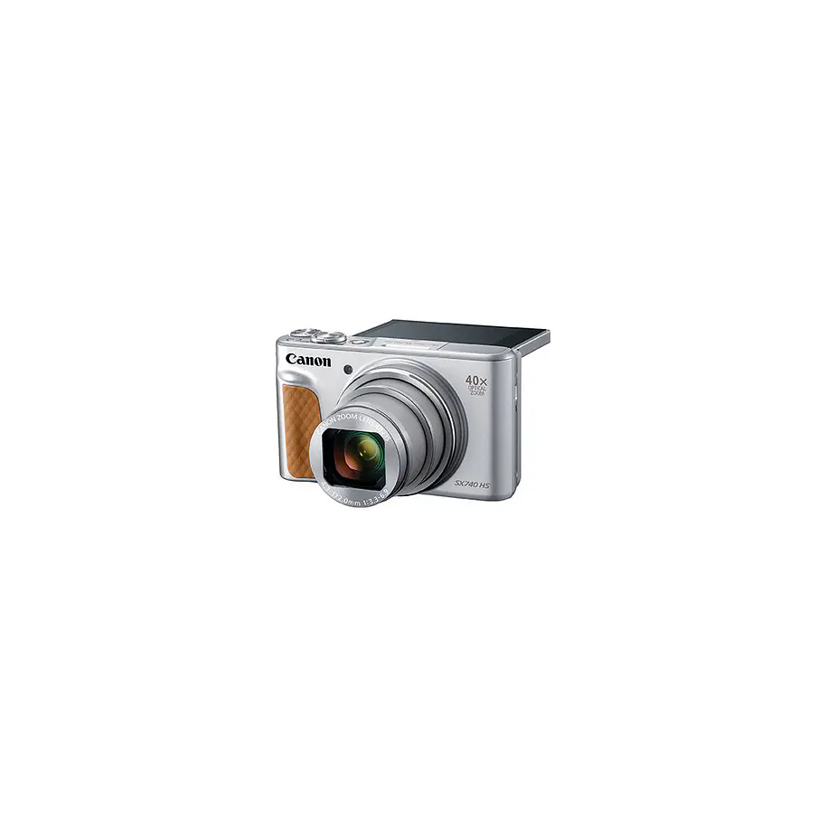 Canon PowerShot SX740 HS Plata Cámara Con Gran Zoom 40X 5