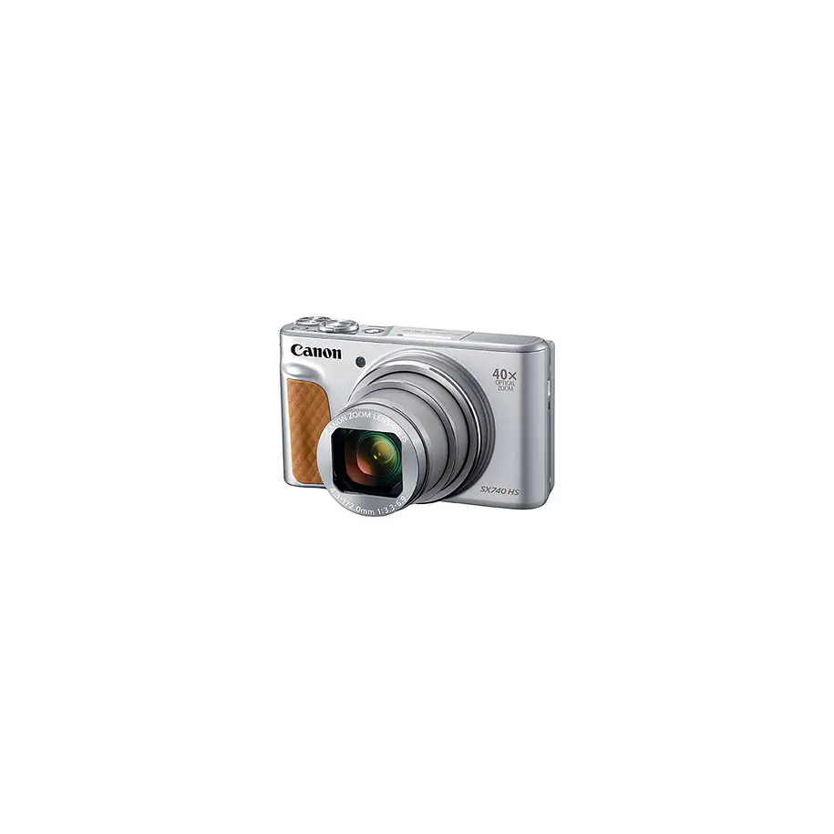 Canon PowerShot SX740 HS Plata Cámara Con Gran Zoom 40X 2