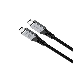 Master-G MGC2C8K1M Cable USB Tipo C Dual 8K 240W Transfiere Datos Hasta 40GB Por Segundo 