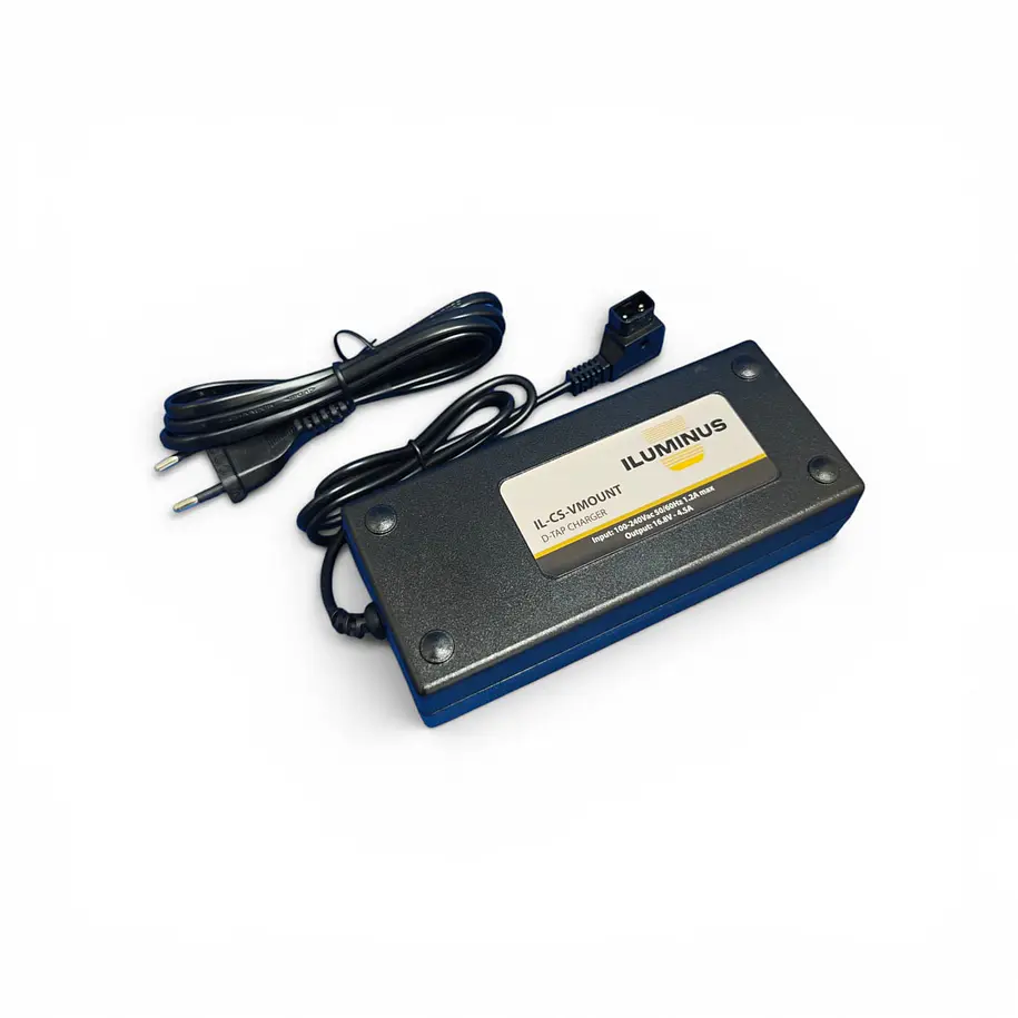 Iluminus Cargador V-mount tipo D-Tap 1