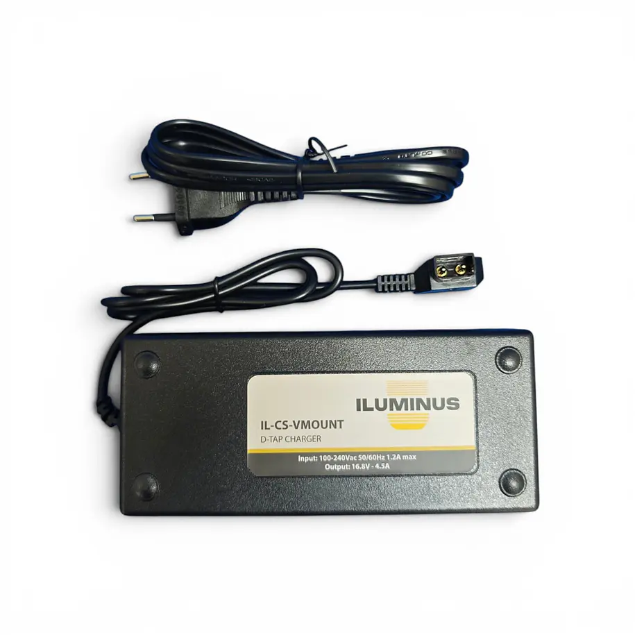 Iluminus Cargador V-mount tipo D-Tap 2