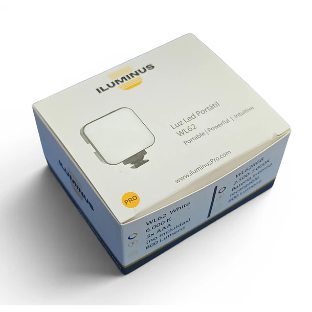 Iluminus IL-WL62-W  Luz Led Compacto Funciona Con Pilas AAA 5